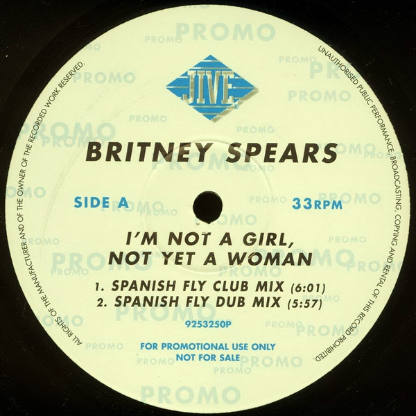 Britney Spears – I'm Not A Girl, Not Yet A Woman (2001