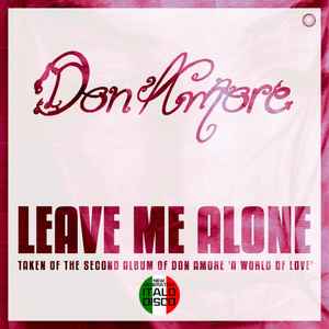 Don Amore - Leave Me Alone album cover