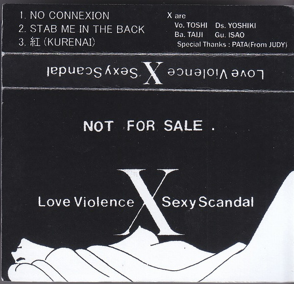 X – Love Violence Sexy Scandal (Cassette) - Discogs