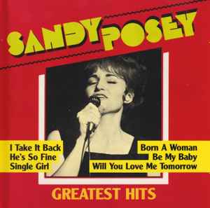 Sandy Posey - Greatest Hits album cover
