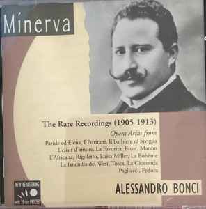 Alessandro Bonci - The Rare Recordings (1905- 1913)  album cover