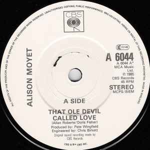 Alison Moyet - That Ole Devil Called Love