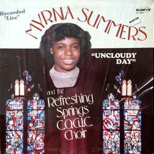 Myrna Summers - Uncloudy Day album cover