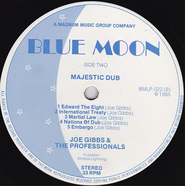 Album herunterladen Joe Gibbs And The Professionals - Majestic Dub