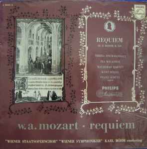 Wolfgang Amadeus Mozart - Requiem In D Minor K 626 album cover