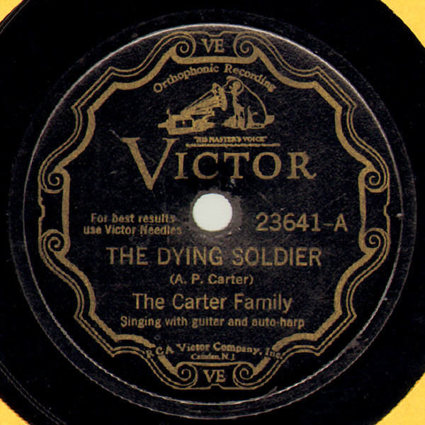 descargar álbum The Carter Family - The Dying Soldier Motherless Children