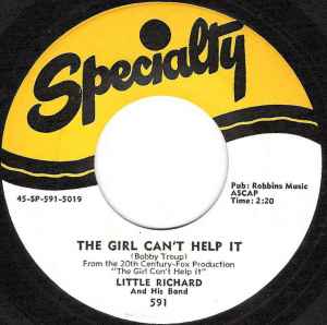 Little Richard And His Band - The Girl Can't Help It / All Around The World