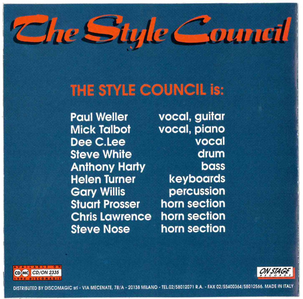 last ned album The Style Council - Live In Chippenham March 1984