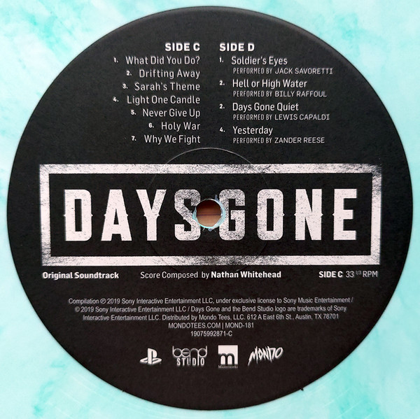 Days Gone (Original Soundtrack) -  Music