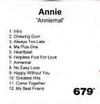 Cover of Anniemal, 2004, CDr