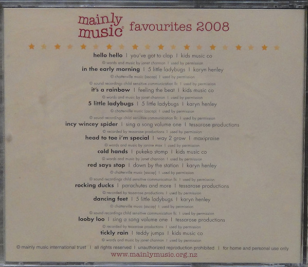 descargar álbum Various - Mainly Music Favourites 2008