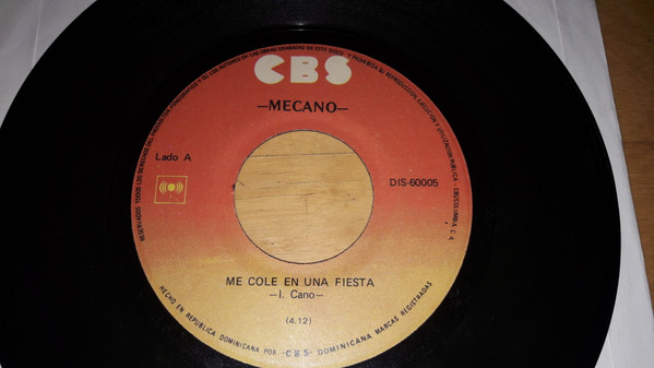 Mecano – Me Colé En Una Fiesta (Vinilo, 7″, Ed. España, 1981)