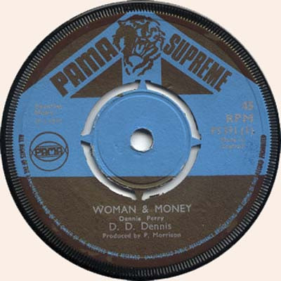 Denzil Dennis / Upsetters – Woman & Money / 10c Skank (Vinyl