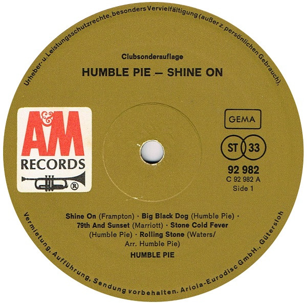 lataa albumi Humble Pie - Shine On