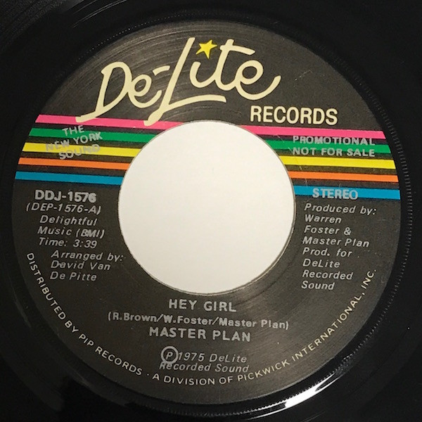 Master Plan – Hey Girl (1975, Vinyl) - Discogs