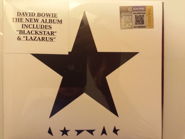 David Bowie – ☆ (Blackstar) (2016, CD) - Discogs