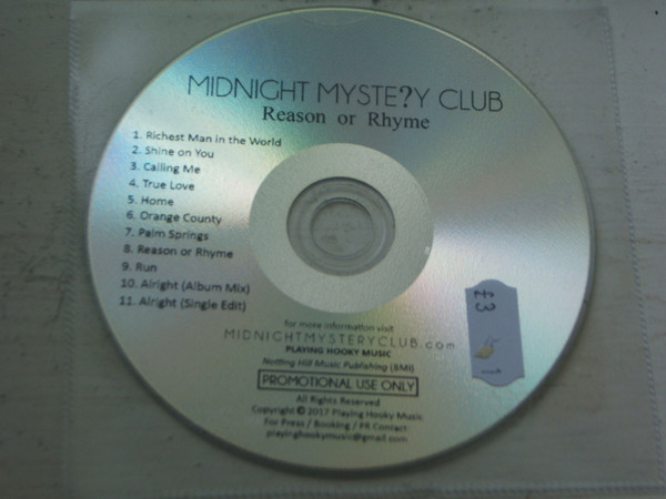 Midnight Mystery Club – Reason Or Rhyme (2017, CDr) - Discogs