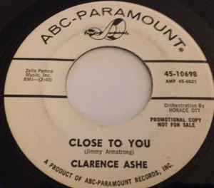 Clarence Ashe - Close To You album cover