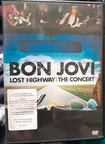 Bon Jovi – Lost Highway: The Concert (2007, DVD) - Discogs