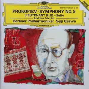 Sergei Prokofiev-Symphony No. 5 - Lieutenant Kijé-Suite copertina album