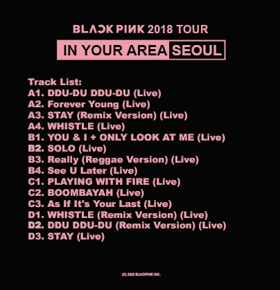 BLACKPINK – Blackpink 2018 Tour In Your Area Seoul (2020
