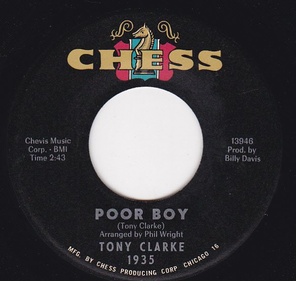 last ned album Tony Clarke - Poor Boy The Fugitive Kind