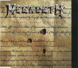 Megadeth - Foreclosure Of A Dream album cover