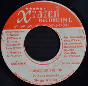 Shaggy Wonder - Prince Of Belair album cover