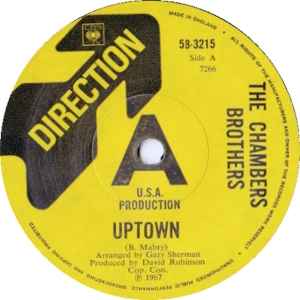 The Chambers Brothers - Uptown album cover