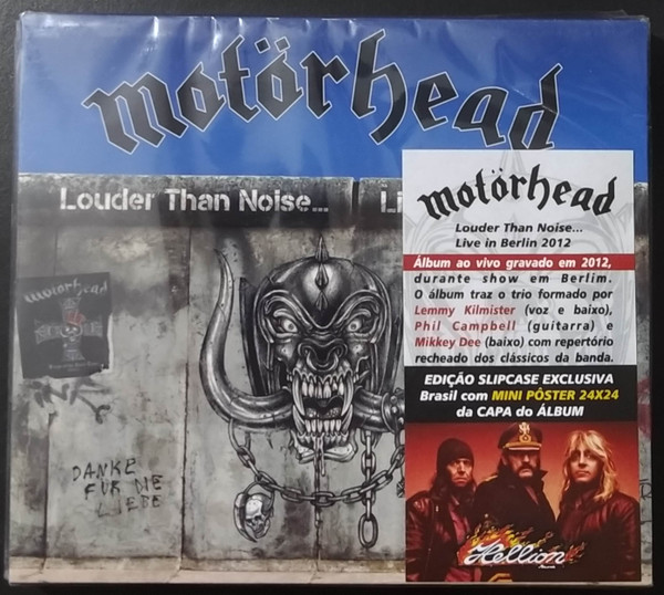 Motörhead – Louder Than Noise Live In Berlin (2021, O-Card, CD