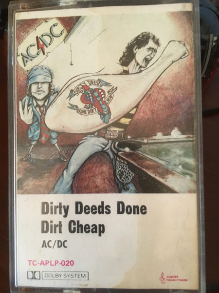 AC/DC – Dirty Deeds Done Dirt Cheap (1986, CD) - Discogs
