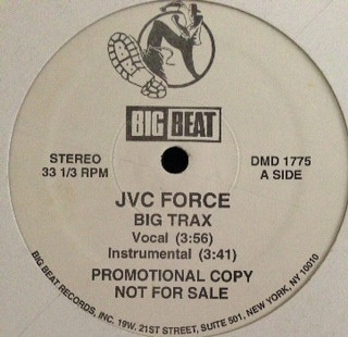 JVC Force – Big Trax (1992, (Short Version), Vinyl) - Discogs
