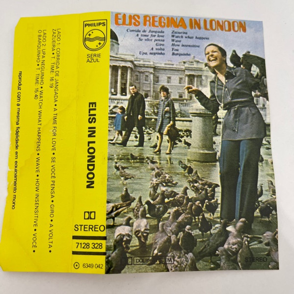 Elis Regina – Elis Regina In London (1983, Cassette) - Discogs