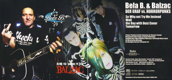 last ned album Bela B & Balzac - Der Graf Vs Horrorpunks