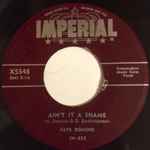 Cover of Ain't It A Shame / La-La, 1955, Vinyl