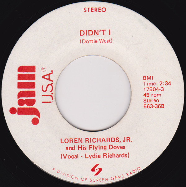 last ned album Loren Richards, Jr And His Flying Doves - Your Sweet Love