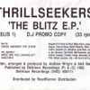 Thrillseekers* - The Blitz E.P.