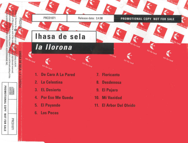 Lhasa – La Llorona (2017, Vinyl) - Discogs