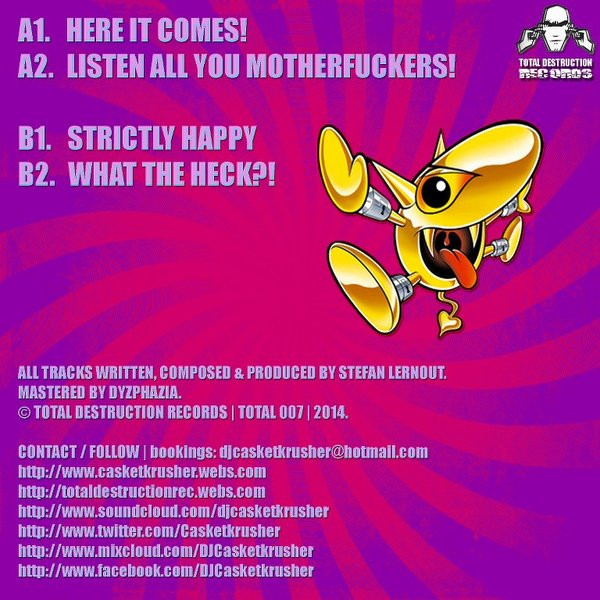 ladda ner album Casketkrusher - The Happy Hardcore
