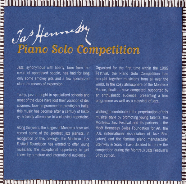télécharger l'album Various - Jas Hennessy Piano Solo Competition