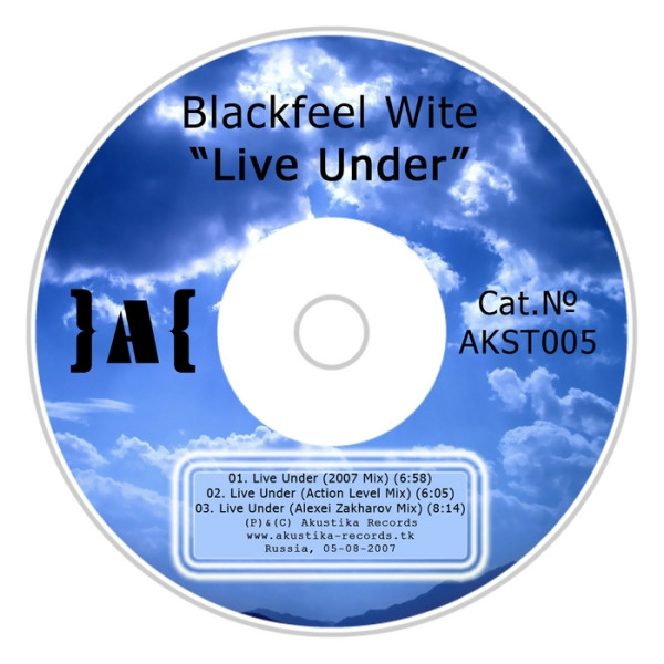 baixar álbum Blackfeel Wite - Live Under