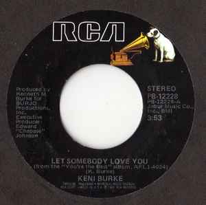 Keni Burke - Let Somebody Love You album cover