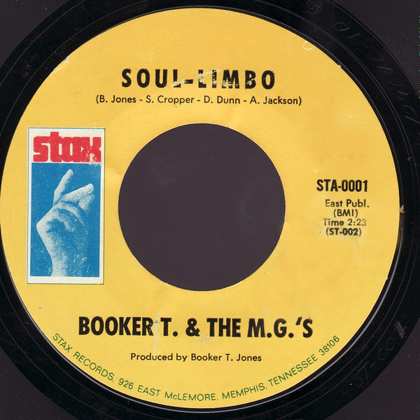 Booker T. & The M.G.'s – Soul-Limbo (1968, Vinyl) - Discogs