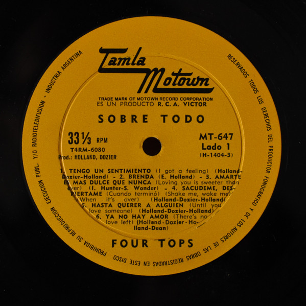 baixar álbum Four Tops - Four Tops sobre todo