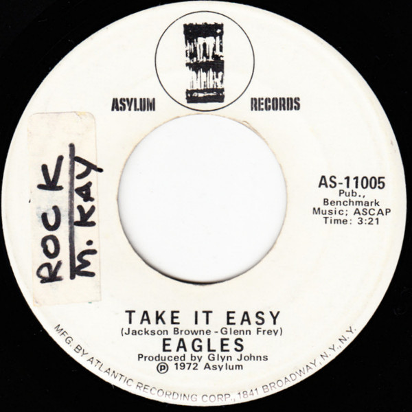 Eagles – Take It Easy (1972, SP - Specialty Pressing, Vinyl) - Discogs