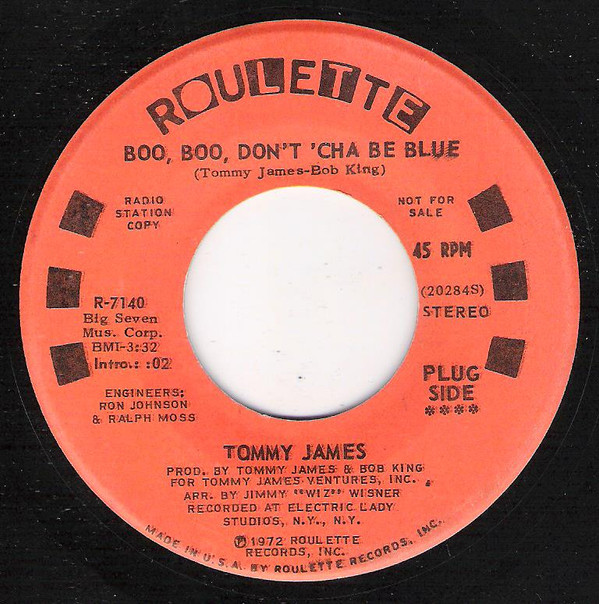 last ned album Tommy James - Boo Boo Dont Cha Be Blue