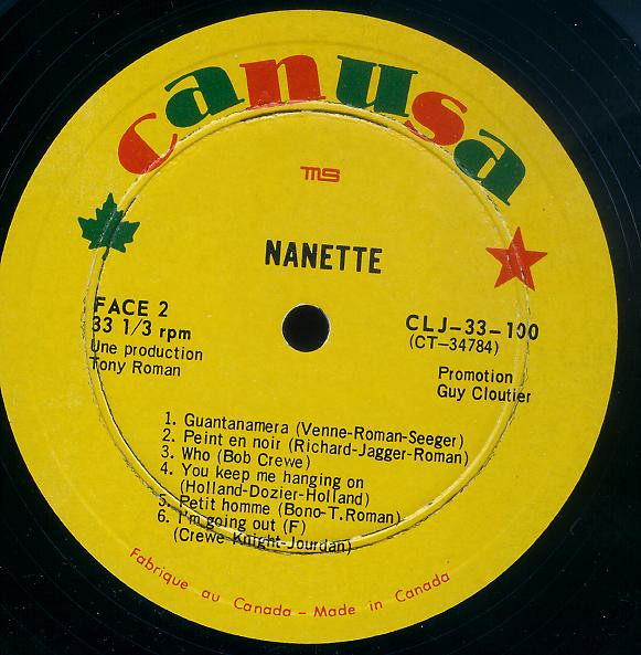 Nanette - Nanette | Canusa (CLJ-33-100) - 5