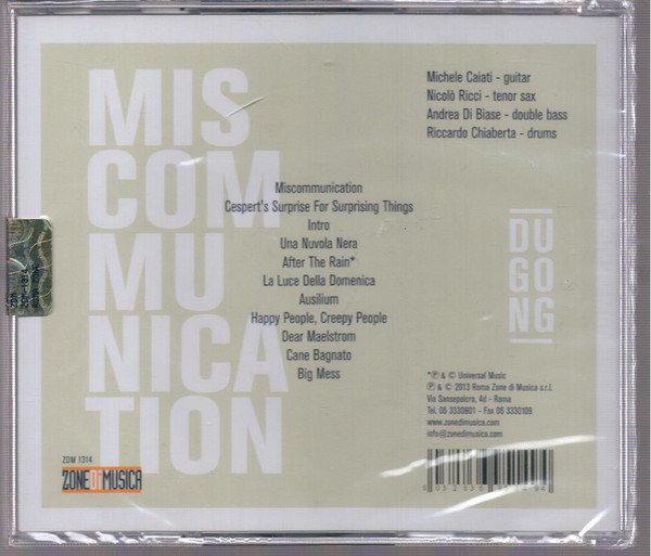 ladda ner album Dugong - Miscommunication