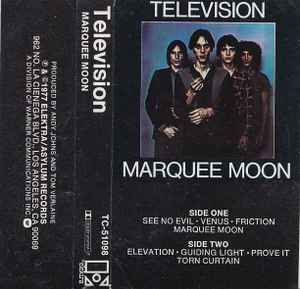 Television - Marquee Moon - Cassette 7559606164 - Tom Verlaine