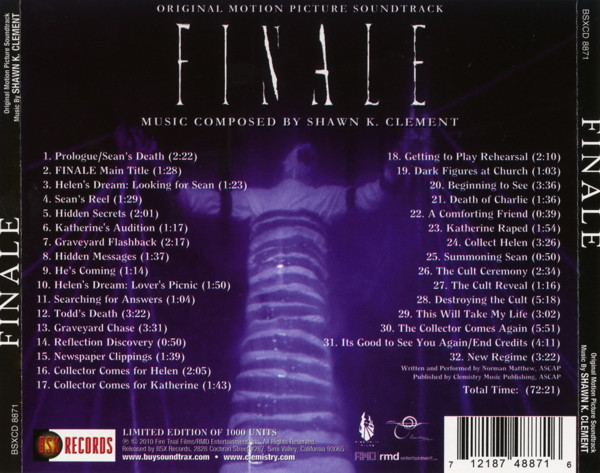 last ned album Shawn K Clement - Finale Original Motion Picture Soundtrack